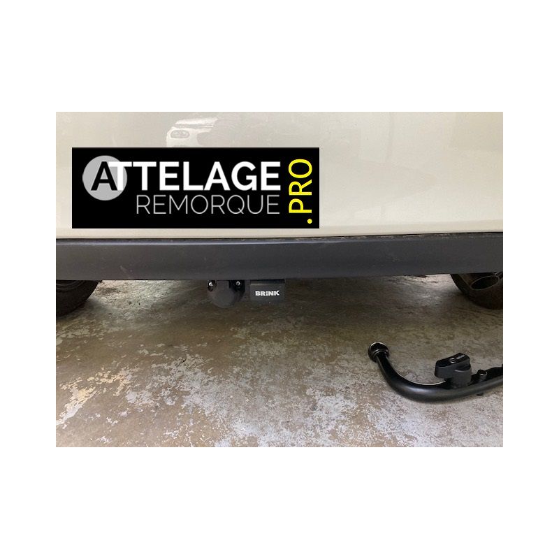 ATTELAGE TOYOTA YARIS 2010 DEMONTABLE SANS OUTILS EN DIAGONAL BRINK THULE