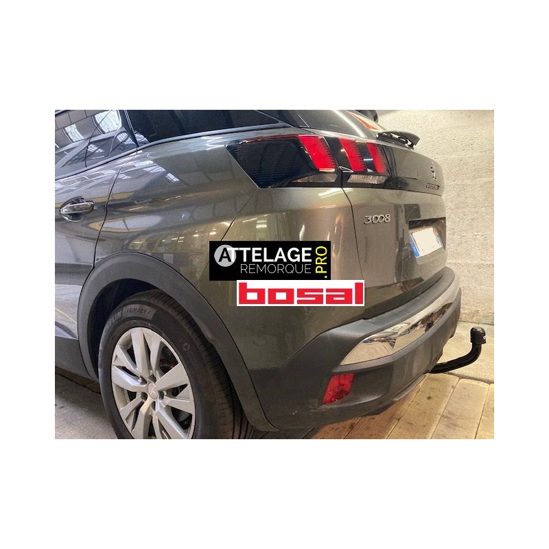 ATTELAGE PEUGEOT 3008 2020 DEMONTABLE SANS OUTILS BOSAL