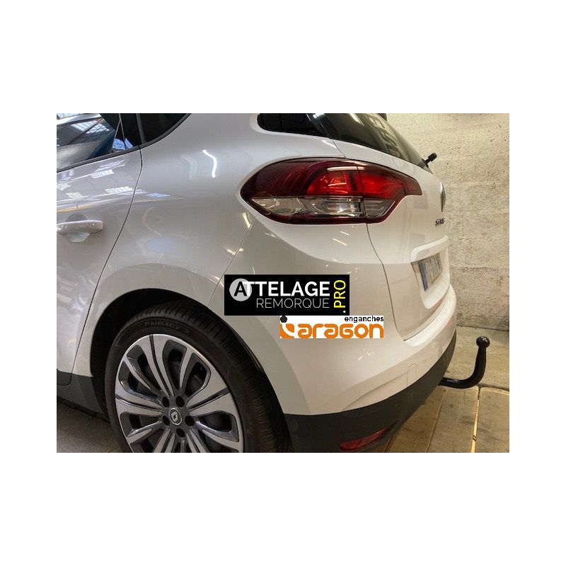 ATTELAGE RENAULT SCENIC 4 DEMONTABLE SANS OUTILS ARAGON