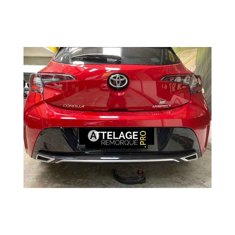 ATTELAGE TOYOTA COROLLA HYBRIDE 2019 DEMONTABLE SANS OUTILS SIARR