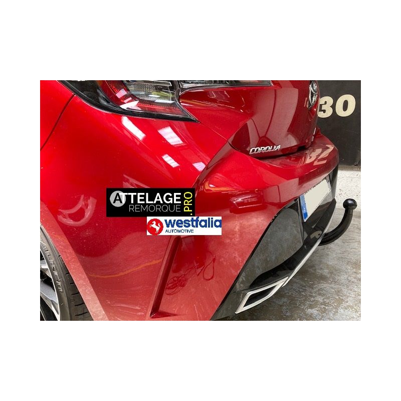 ATTELAGE TOYOTA COROLLA HYBRIDE 2019 DEMONTABLE SANS OUTILS SIARR
