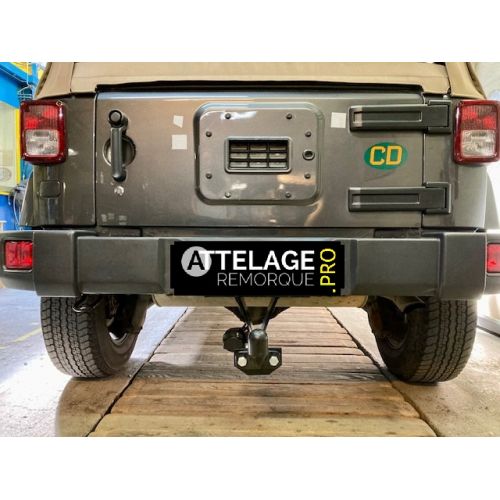 ATTELAGE JEEP WRANGLER JK 2017 PLATINE SIARR
