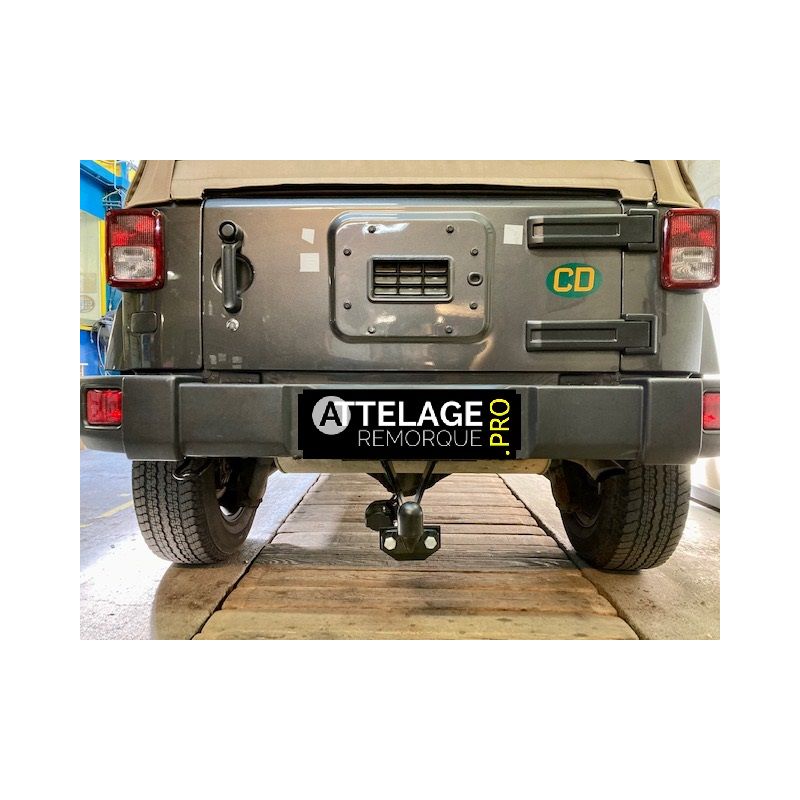 ATTELAGE JEEP WRANGLER JK 2017 PLATINE SIARR