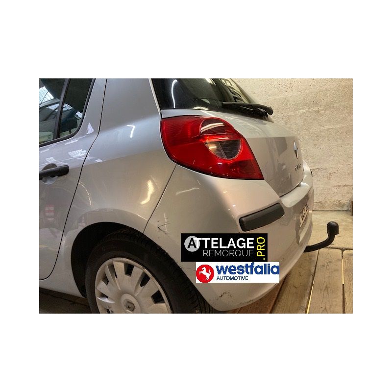 Attelage Démontable Col De Cygne Pour Renault Clio 2 (2001-2005) - Facile à Monter, Livré Complet (sans Faisceau)