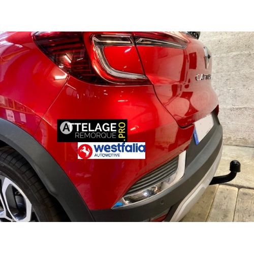 ATTELAGE RENAULT CAPTUR 2 DEMONTABLE SANS OUTILS SIARR