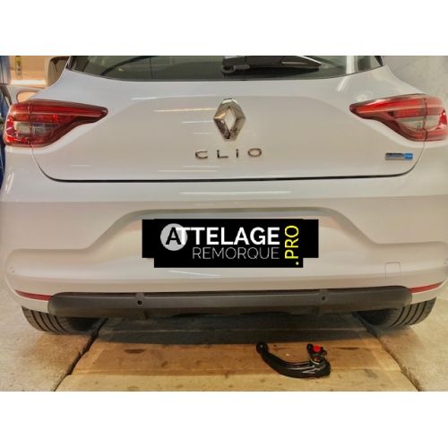ATTELAGE RENAULT CLIO 5 E-TECH HYBRIDE DEMONTABLE SANS OUTILS SIARR