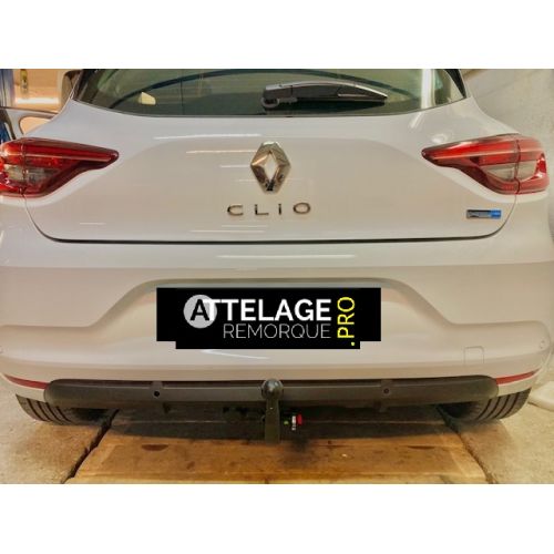 ATTELAGE RENAULT CLIO 5 E-TECH HYBRIDE DEMONTABLE SANS OUTILS SIARR