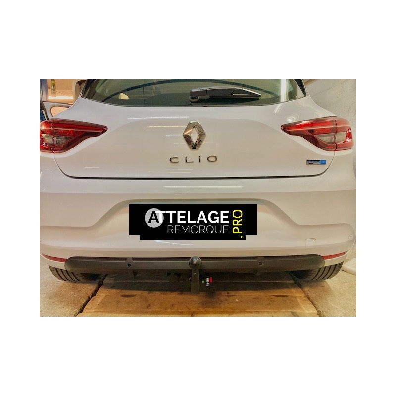 ATTELAGE RENAULT CLIO 5 E-TECH HYBRIDE DEMONTABLE SANS OUTILS SIARR