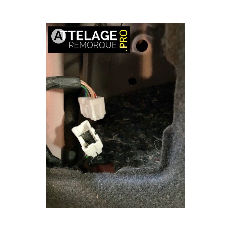 Attelage Cygne Amovible Pour Renault Captur II Hybride - Câblage 13 Broches, Capacité 1303kg