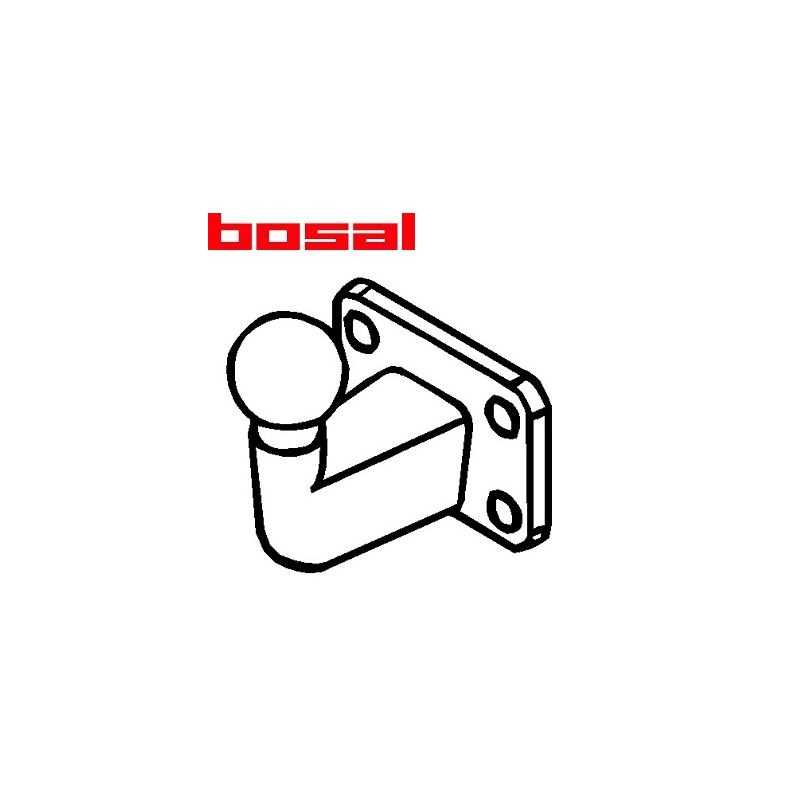 ATTELAGE ROTULE COUDEE 4 TROUS BOSAL