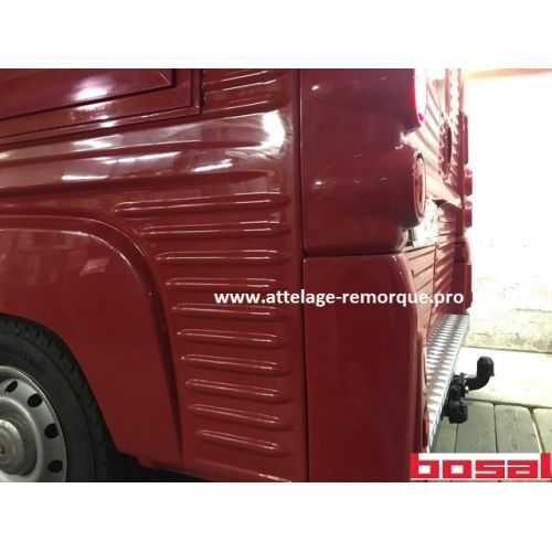 ATTELAGE CITROEN TYPE H ROTULE COUDEE BOSAL