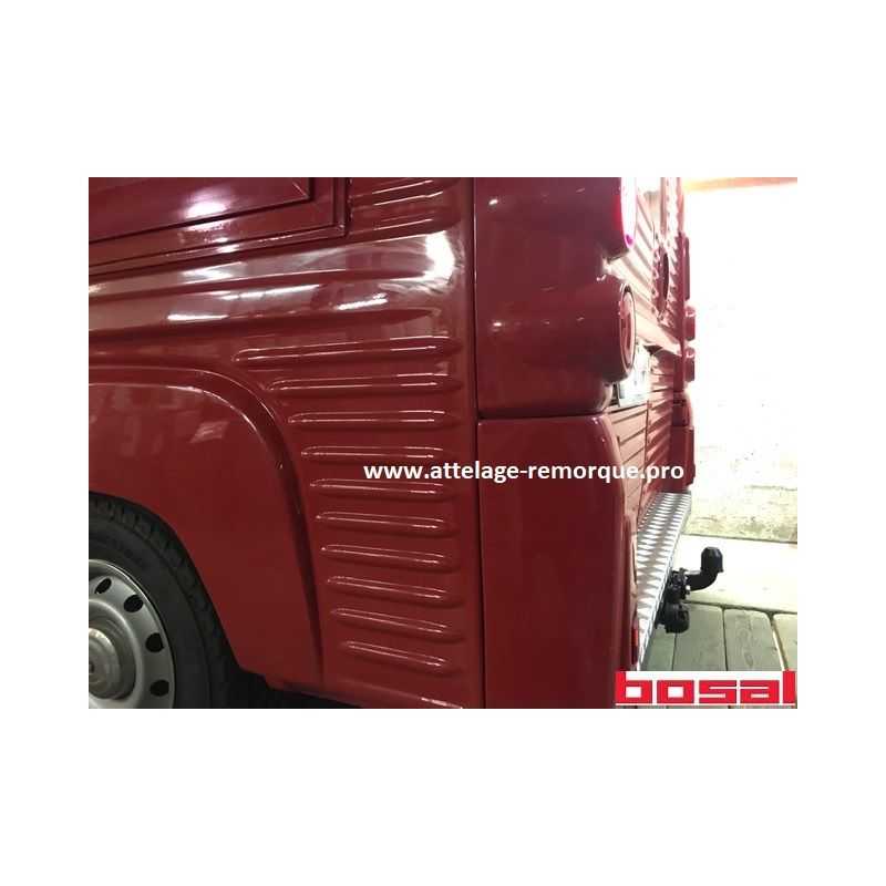 ATTELAGE CITROEN TYPE H ROTULE COUDEE BOSAL