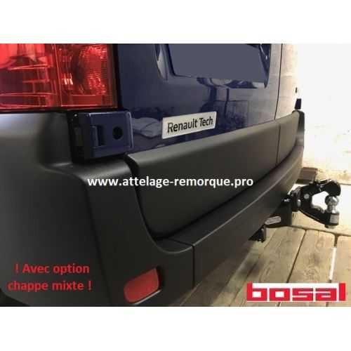 ATTELAGE RENAULT MASTER FOURGON TRACTION ROTULE COUDEE BOSAL
