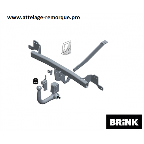 ATTELAGE SOLUTION POUR PORTE VELOS DETACHABLE VERTICAL BRINK THULE