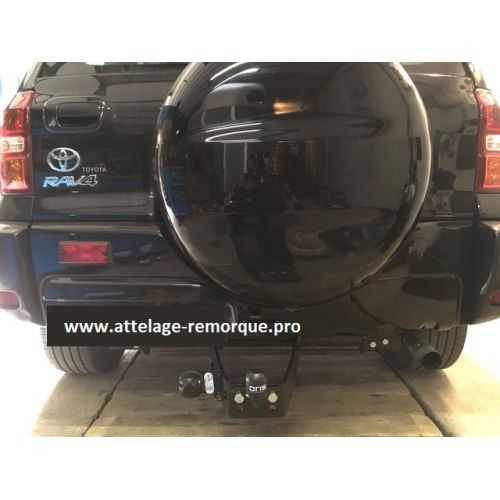 ATTELAGE TOYOTA RAV4 2005 PLATINE ROTULE COUDEE BOSAL
