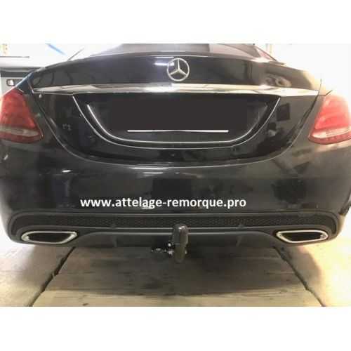 ATTELAGE MERCEDES CLASSE C W205 PACK AMG COL DE CYGNE BOSAL