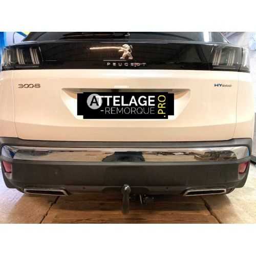 ATTELAGE PEUGEOT 3008 2 HYBRIDE DEMONTABLE SANS OUTILS BRINK