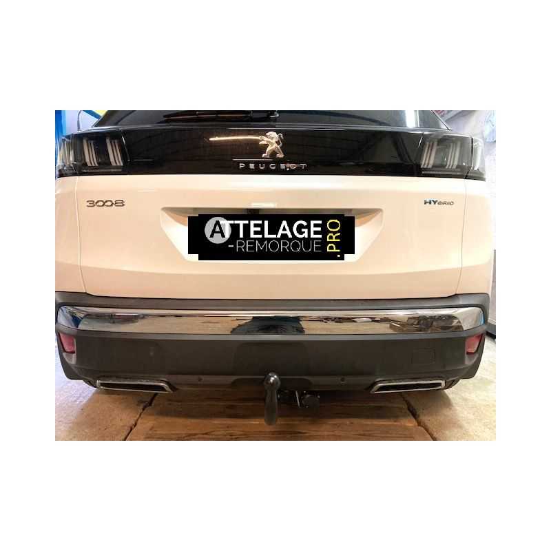 ATTELAGE PEUGEOT 3008 2 HYBRIDE DEMONTABLE SANS OUTILS BRINK