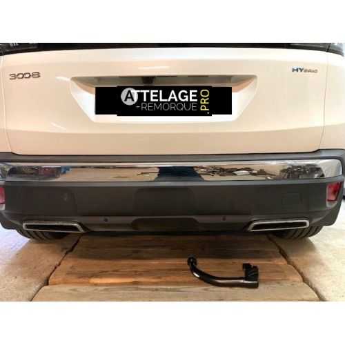 ATTELAGE PEUGEOT 3008 2 HYBRIDE DEMONTABLE SANS OUTILS BRINK