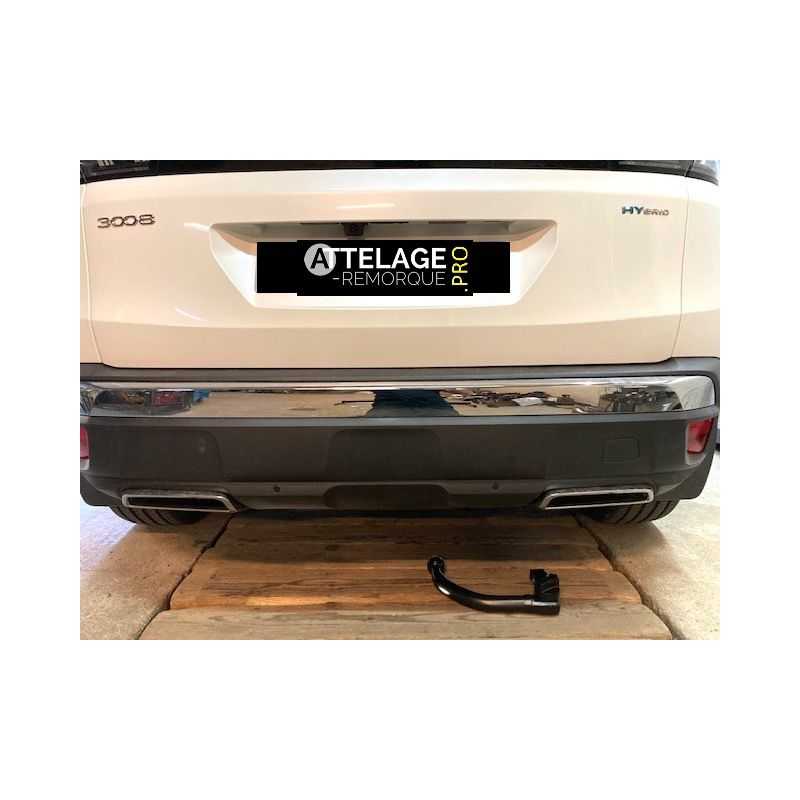 ATTELAGE PEUGEOT 3008 2 HYBRIDE DEMONTABLE SANS OUTILS BRINK