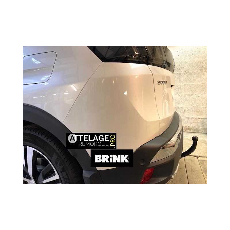 ATTELAGE PEUGEOT 3008 2 HYBRIDE DEMONTABLE SANS OUTILS BRINK