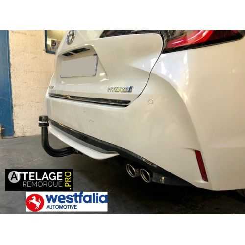 ATTELAGE TOYOTA COROLLA TOURING SPORTS HYBRIDE 2021 DEMONTABLE SANS OUTILS SIARR
