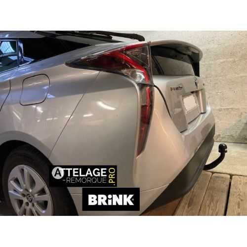 ATTELAGE TOYOTA PRIUS HYBRIDE DEMONTABLE EN DIAGONAL SANS OUTILS BRINK THULE