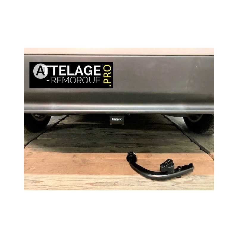 ATTELAGE TOYOTA PRIUS HYBRIDE DEMONTABLE EN DIAGONAL SANS OUTILS BRINK THULE