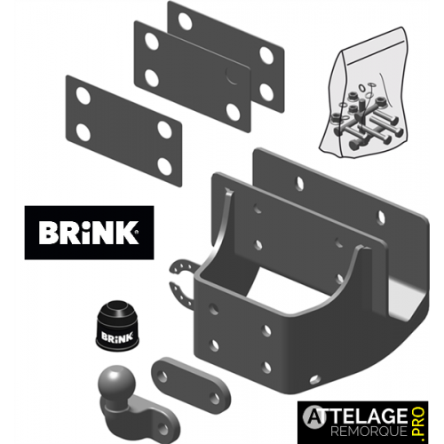 ATTELAGE BRINK ROTULE MONOBLOC