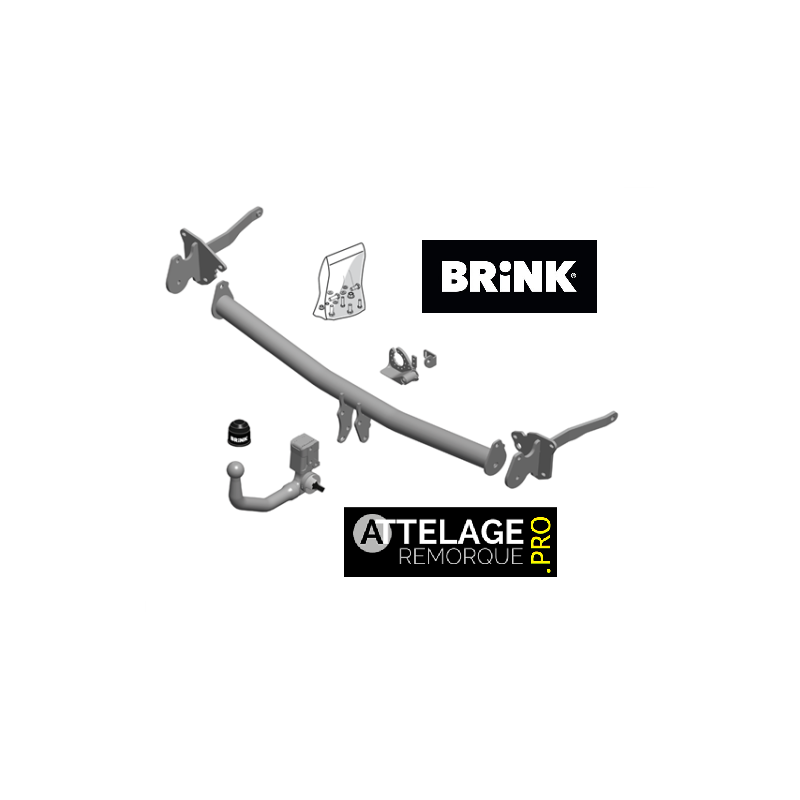 ATTELAGE PEUGEOT 508 2 HYBRIDE DEMONTABLE SANS OUTILS BRINK THULE